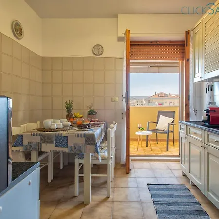 Attico Asfodelo, Vicino Alla Spiaggia Con Terrazza E Parcheggio Alghero