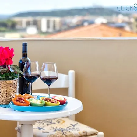 Attico Asfodelo, Vicino Alla Spiaggia Con Terrazza E Parcheggio Apartament Alghero